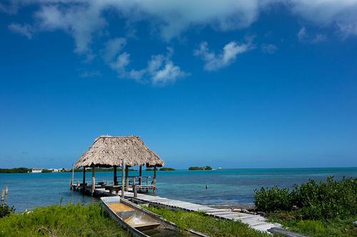 Belize Quay in the Sun.