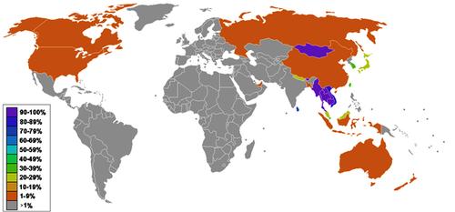 Spread of Buddhism around the world
