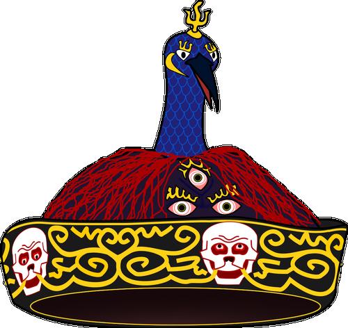 The raven crown of Bhutanese King Hariboneagle927