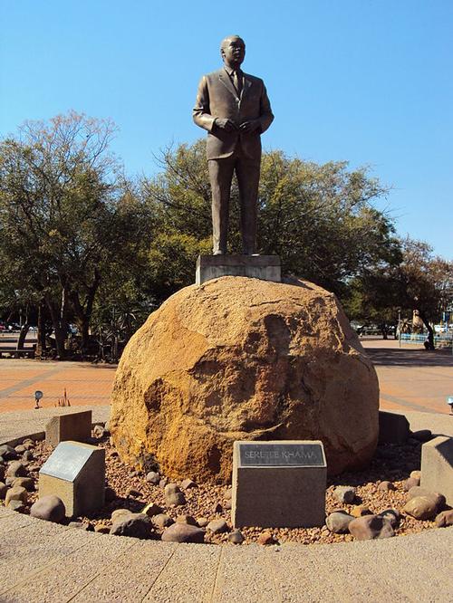 Statue Seretse Khama Botswana