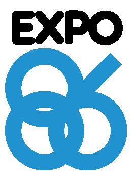 Logo of Expo 86 in Vancouver, British Columbia