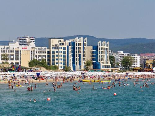 Sunny beach Bulgaria 