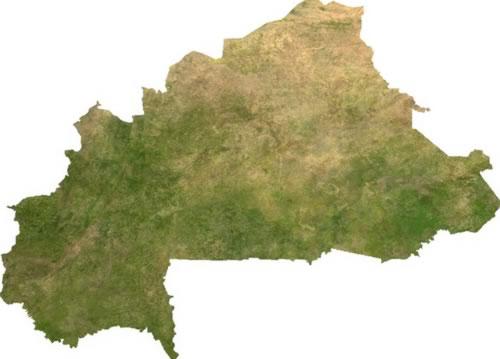 Burkina Faso Satellite Photo