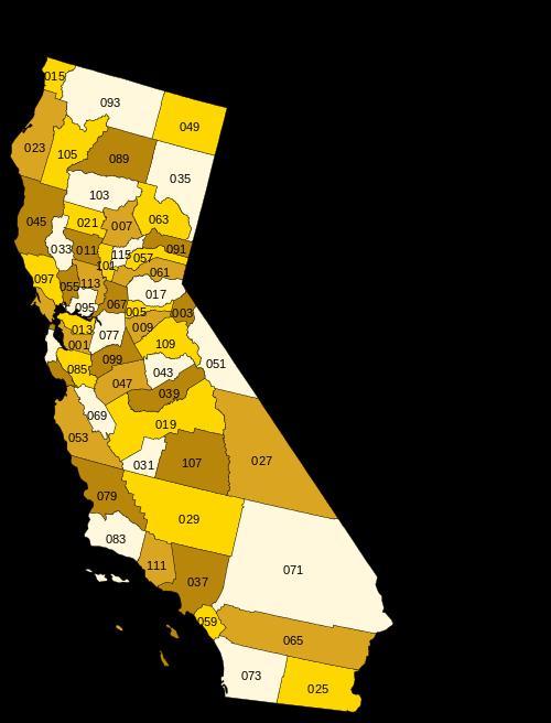 Counties California