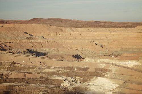 Borax mine in Boron, California