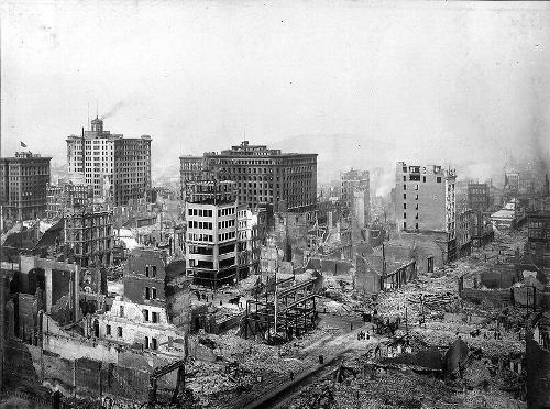 California, San Francisco Great Earthquake 1906