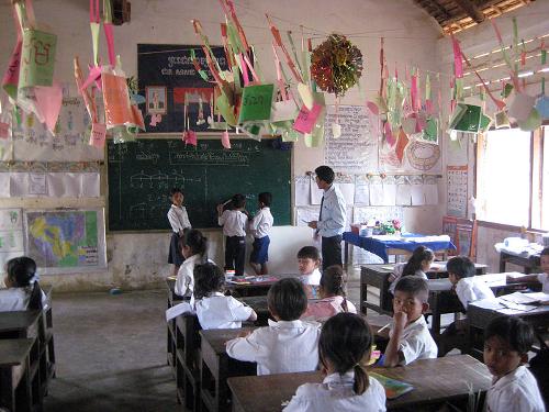 School class Cambodia