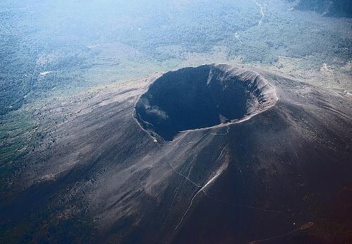 Vesuvius seen from the air, Campania