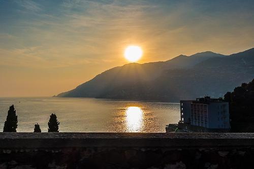 Campania Amalfi Coast Sunset