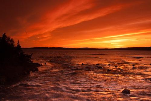 Sunset Newfoundland & Labrador, Canada 