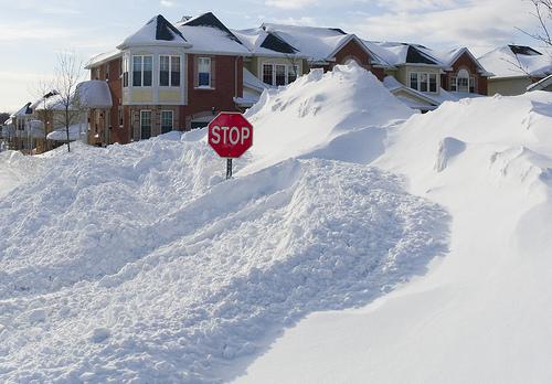 Consequences of a Blizzard in Ottawa,Canada 