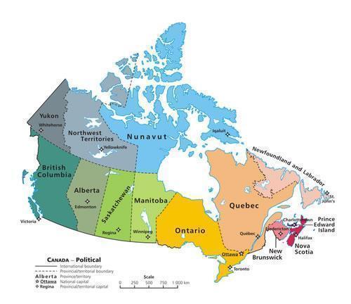 Canada administrative division