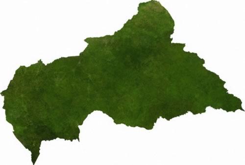 Central African Republic Satellite photo