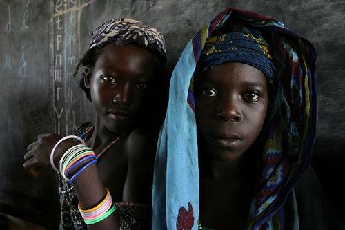 Central African Republic Schoolgirls