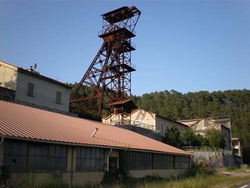 Former mine near Alès, Cevennes
