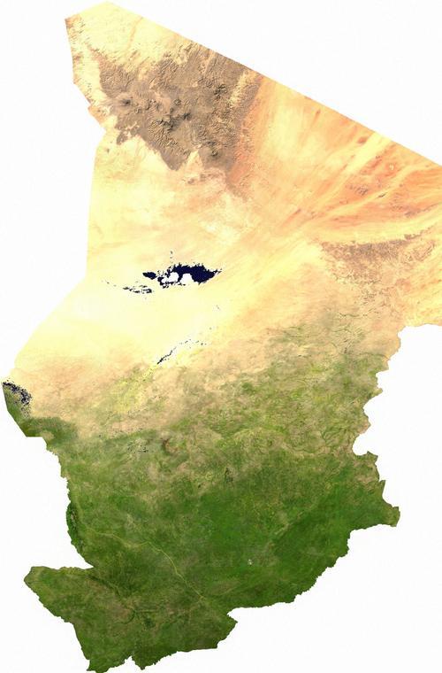 Chad Satellite photo