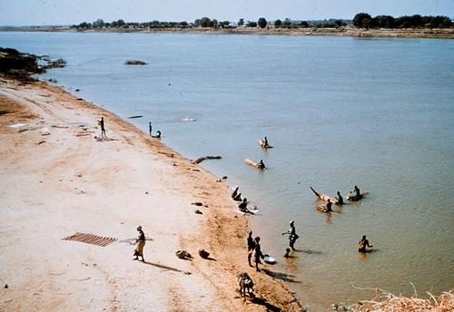 N'Djamena beach, Chad