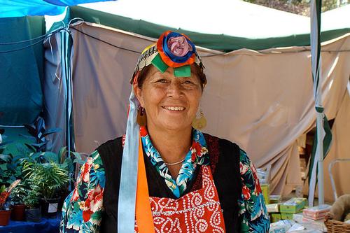 Mapuche woman Chile