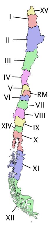 Chile Regions