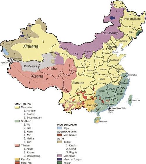Languages in China