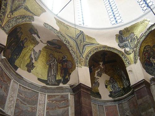 Mosaics in Nea Moni, Chios