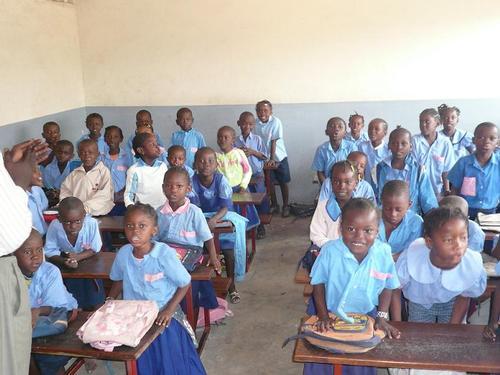 Schoolchildren Congo Brazaville