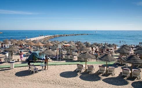 Beach near Marbella, Costa del Sol