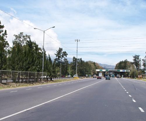 Panamerican Highway in Costa Rica