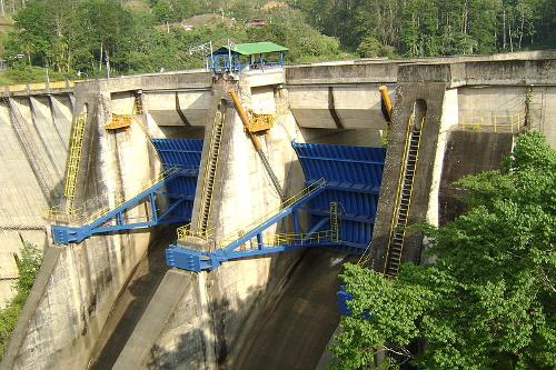 Hydroelectric power station in Costa Rica