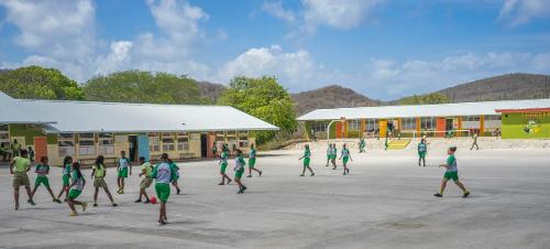 Curacao playing children