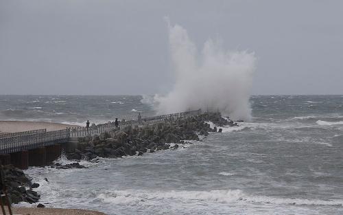 Denmark stormy weather