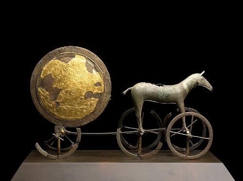  The Trundholm sun chariot, Denmark