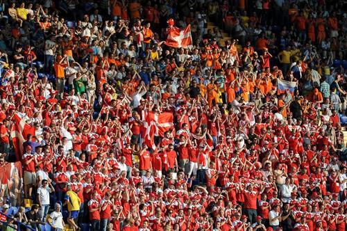 Danish football supporters