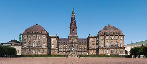 Parliament is seated in Chritiansborg Slot