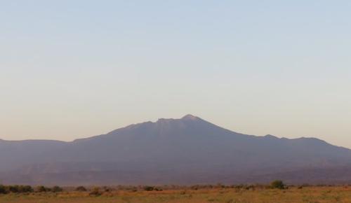 In the background Mousa Ali, Djibouti's highest point