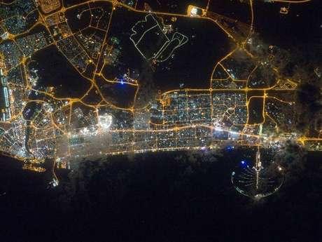 Dubai Satellite Photo