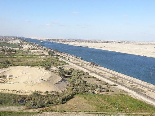 Suez, great source of income for Egypt
