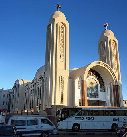 Coptic church in Hurghada, Egypt