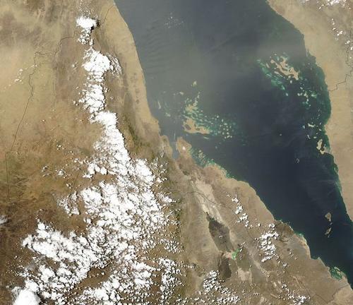 Eritrea Satellite Photo