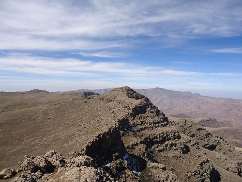 Ras Dashen, highest point of Ethiopia