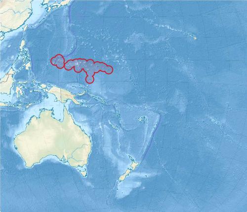 Federated States of Micronesia Satellite Photo
