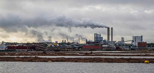  Kaukas paper mill, Finland