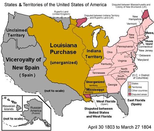 United States in 1803/1804