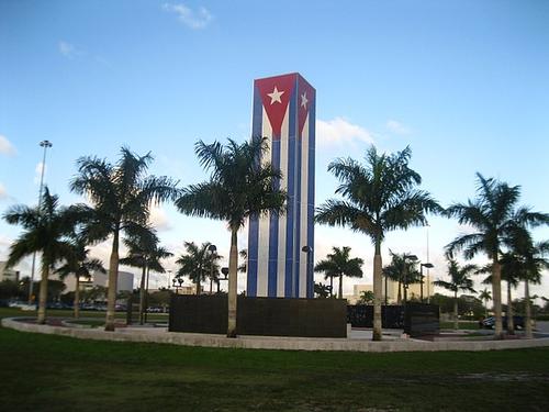 Never Forget Monument 'in Miami, Florida for victims of the Castro regime in Cuba