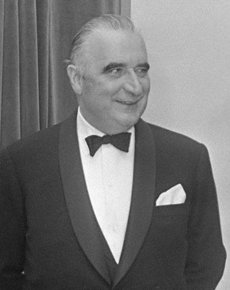 Georges Pompidou, 19th president of France (1969-1974)