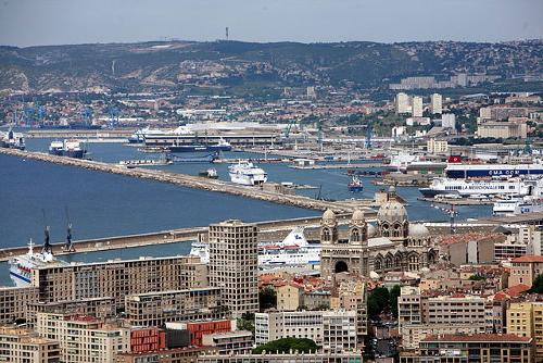 Harbour of Marseille, France
