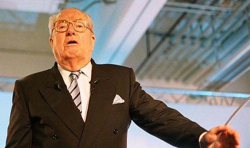 Jean-Marie Le Pen, chairman of Front National (1972-2011)