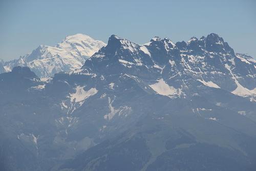 Mont Blanc, highest mountain of Europe