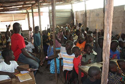 Red Cross school, Gambia