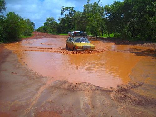 Gambia in the rainy season